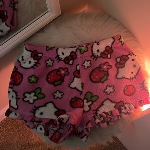 Hello kitty pajama shorts